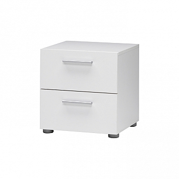 Noční stolek, bílý, PEPE 70070