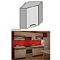 Kuchyňská skříňka, rigoleto light/dark, JURA NEW IA GN-58 * 58