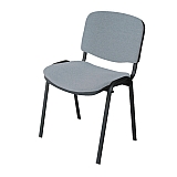Kancelářská židle, šedá, ISO NEW