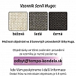 Sedací souprava, rohová, P, rozkládací/úložný prostor, hnědá, AMELIA