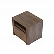 Noční stolek, dub lefkas tmavý, MONTANA SN