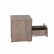 Noční stolek, dub lefkas tmavý, MONTANA SN