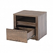 Noční stolek, dub lefkas tmavý, MONTANA SN