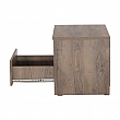 Noční stolek, dub lefkas tmavý, MONTANA SN