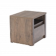 Noční stolek, dub lefkas tmavý, MONTANA SN