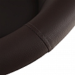 Křeslo, ekokůže hnědá, CUBA