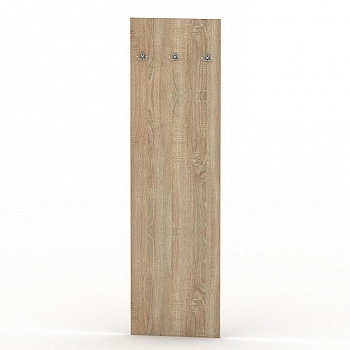 Věšákový panel, dub sonoma, TEMPO ASISTENT NEW 030