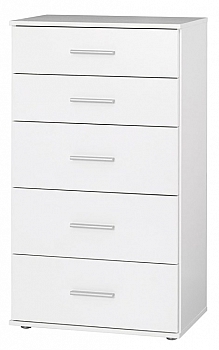 Komoda Sid-5S bílá