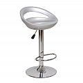 Barová židle, stříbrná / chrom, Dongo NOVE