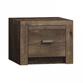 Noční stolek, jasan tmavý, INFINITY I-24
