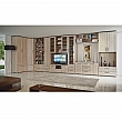 Skříňka na TV, dub sonoma, DUNAJ TYP 5