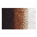 Luxusní koberec, pravá kůže, 70x140, KŮŽE TYP 7