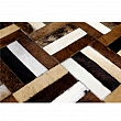 Luxusní koberec, pravá kůže, 170x240, KŮŽE TYP 2