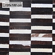Luxusní koberec, pravá kůže, 120x180, KŮŽE TYP 6