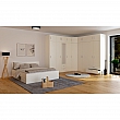 Skříň, DTD laminovaná, bílá, INVITA