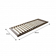Rošt vyklápěcí, 90x200, BASIC FLEX FRONT