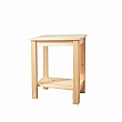 Noční stolek, dřevo / přírodní, FOSIL