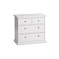 Komoda, bílá, PARIS 70305