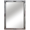 Zrcadlo, stříbrný dřevěný rám, MALKIA TYP 11