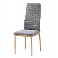 Židle, světlešedá látka / buk, COLETA NOVA