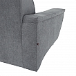 Rozkládací sedací souprava, šedá látka, pravá, SANTIAGO