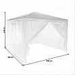 Zahradní párty stan, bílá, 3x3 m, TEKNO TYP 1