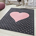 Dětský koberec Bambi 830 pink - Kulatý průměr 160 cm