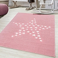 Dětský koberec Bambi 870 pink - 80 x 150  cm