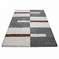 Kusový koberec Gala shaggy 2505 terra - 60 x 110 cm