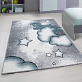 Dětský koberec Kids 580 blue - 120 x 170 cm