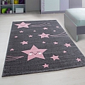 Dětský koberec Kids 610 pink - 160 x 230 cm