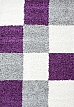 Kusový koberec Life Shaggy 1501 lila - 120 x 170 cm