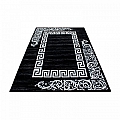 Kusový koberec Miami 6620 black - 160 x 230 cm - SLEVA 1ks