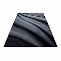 Kusový koberec Miami 6630 black - 120 x 170 cm