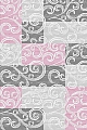 Kusový koberec Toscana 3130 pink - 80 x 300 cm-SLEVA