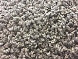 Kusový koberec Color Shaggy šedý - Kulatý průměr 100 cm