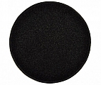 Eton černý koberec kulatý - průměr 100 cm