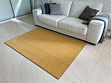 Kusový koberec Eton Lux žlutý - Eton Lux kytka 120 cm