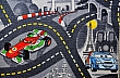 Dětský koberec The World od Cars 97 šedý