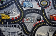 Dětský koberec The World od Cars 97 šedý