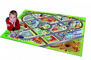 Dětský kusový koberec město / letiště 3D - Dětský kusový koberec město / letiště 3D