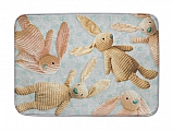 Dětský koberec Ultra Soft Králík modrý - 130 x 180 cm-SLEVA