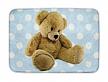 Dětský koberec Ultra Soft Medvídek modrý - 130 x 180 cm-SLEVA