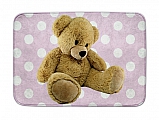 Dětský koberec Ultra Soft Medvídek růžový - 130 x 180 cm-SLEVA