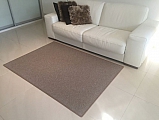 Kusový koberec Astra béžová - kulatý 100 cm průměr