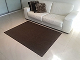 Kusový koberec Astra hnědá - kulatý průměr 57 cm
