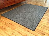 Kusový koberec Nature tmavě béžová - 100 cm kulatý
