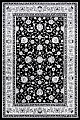 Kusový koberec Silkway F466A black