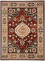 Kusový koberec Kabir 07350B-burgundy