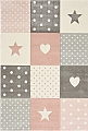 Dětský koberec Kiddy 20339/255 Star - 160 x 230 cm - SLEVA